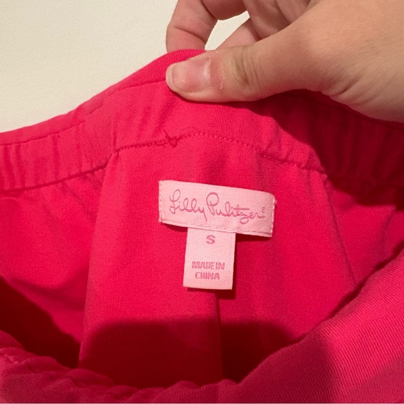 Lilly Pulitzer Esmeralda Dress strapless‎ anchor dress in Ahoy There pink small - Picture 3 of 7